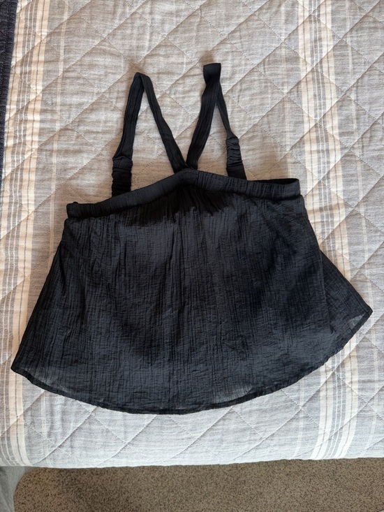 Lost + Wander Tops - Lost + Wander Black Textured Sleeveless Tank Top, size XS